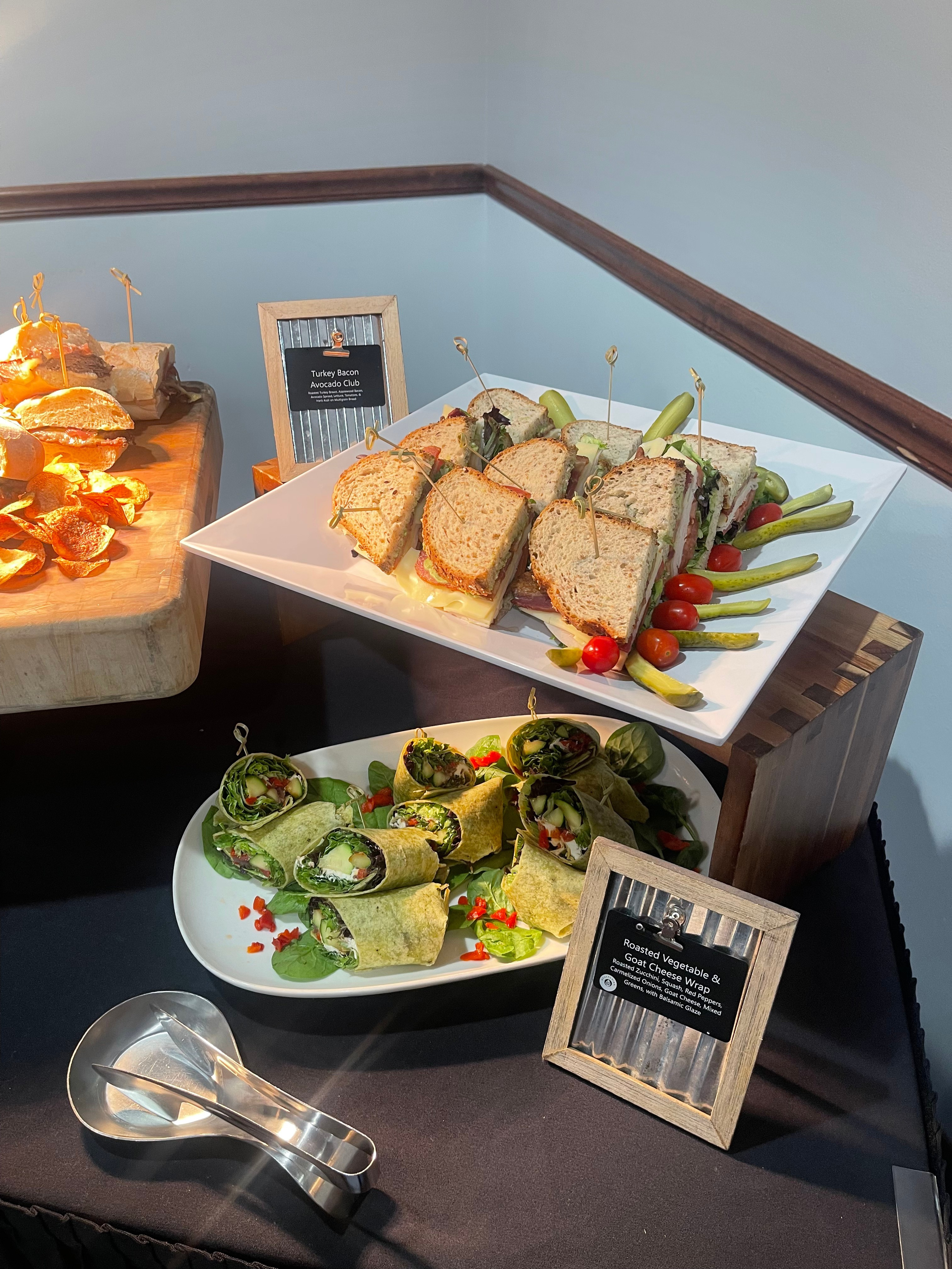Seasonal plated entrée